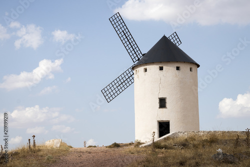 Molino de viento de Don Quijote en Castilla la Mancha