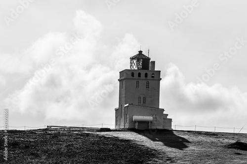 Lighthouse near Vik in Iceland