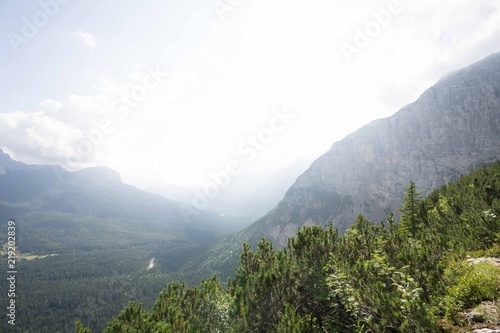 Monta  as Dolomitas