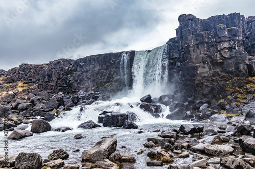 Waterfall in Iceland