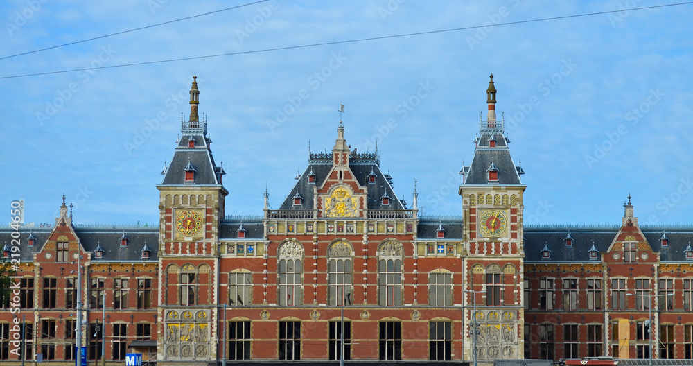 Gare d'Amsterdam-Central (Amsterdam Centraal), Pays-Bas
