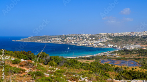 Mellieha Bay, Malte