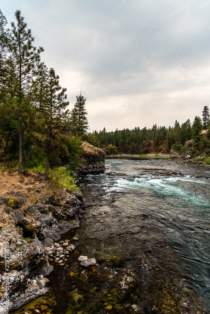 Bowl and Pitcher Area of Riverside State Park. Nine Mile Falls, Washington