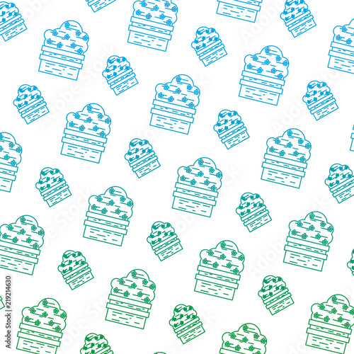 degraded line nature bush plant with flowers background