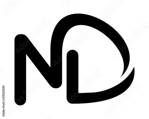 initial typography alphabet font typeset logotype image vector icon