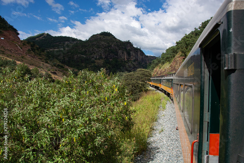 Train named the "chepe"  in chihuahua mexico