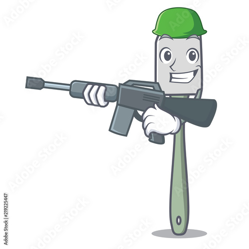 Army silicone spatula for cooking character cartoon