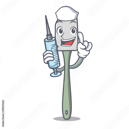 Nurse silicone spatula kitchen utensils character cartoon