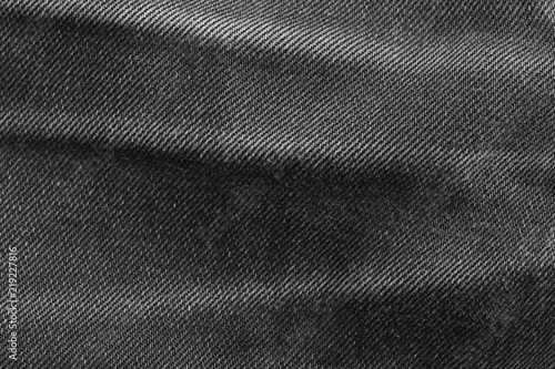 Black jean background texture for design