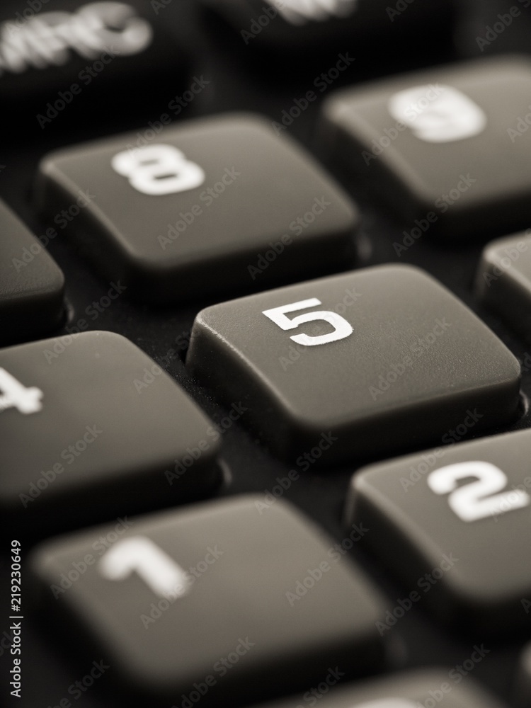 Close-up of Calculator Close-up of Calculator