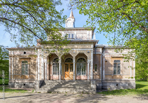 Old Town Hall in Sortavala, Karelia photo