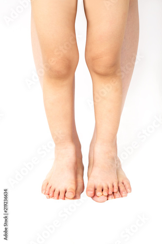 家族の脚のボディーパーツ,健康幸せ家族親子イメージ © chikala