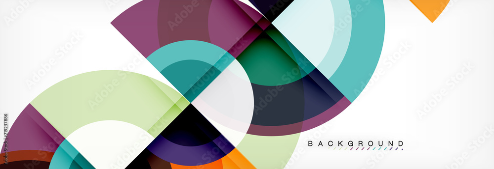 Vector circular abstract background Vector circular abstract background