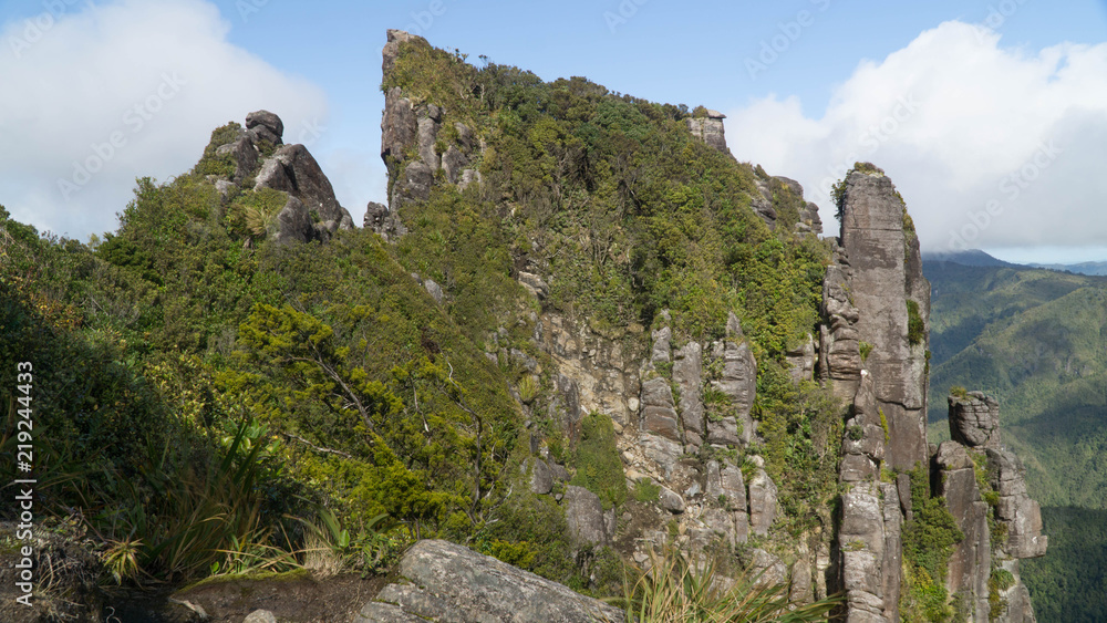 14km long Pinnacles walk with spectacular views, Coromandel Peninsula, New Zealand