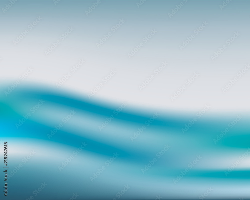 Fototapeta premium Vector background with sea.