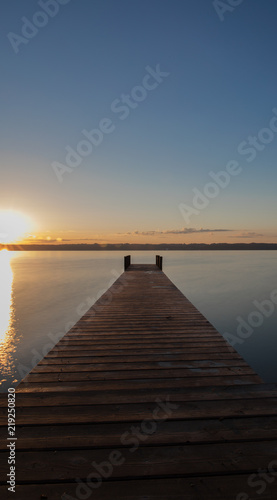 Steg am starnberger See bei Sonnenaufgang © 089_Pictures