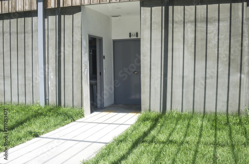 Wallpaper Mural small doors in warehouse. Torontodigital.ca