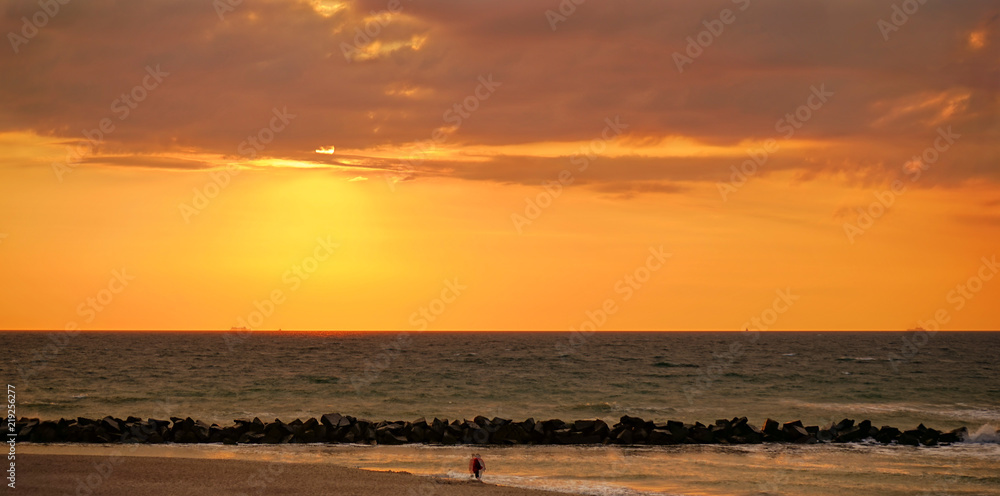 Sonenuntergang Ahrenshoop