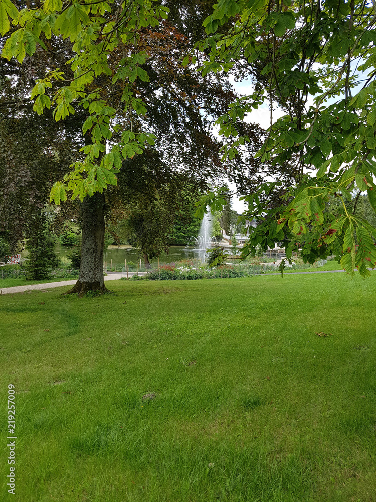 Obraz premium Kurpark, Bad Schwalbach