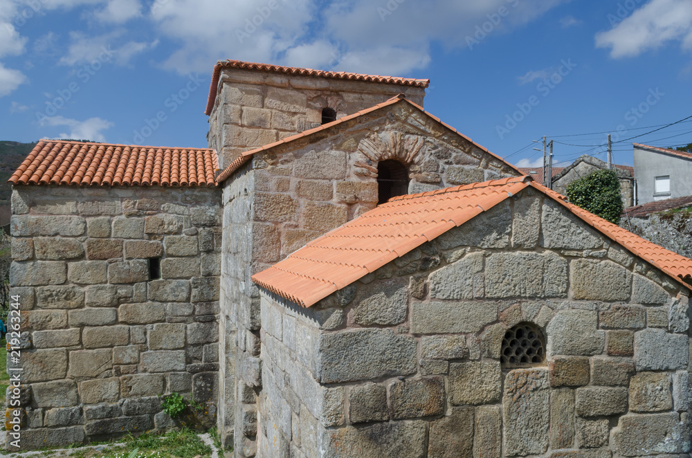 Igrexa de Santa Comba de Bande, Ourense. Galicia. España