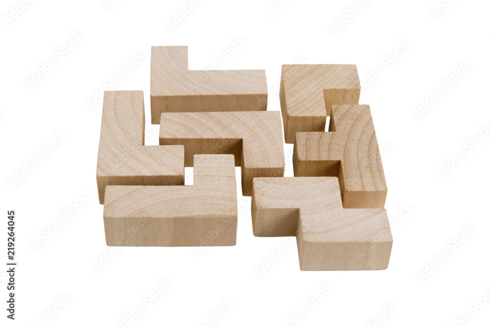 Obraz premium Puzzle, 3d