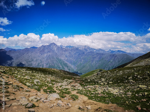 the Great Caucasus Mountains
