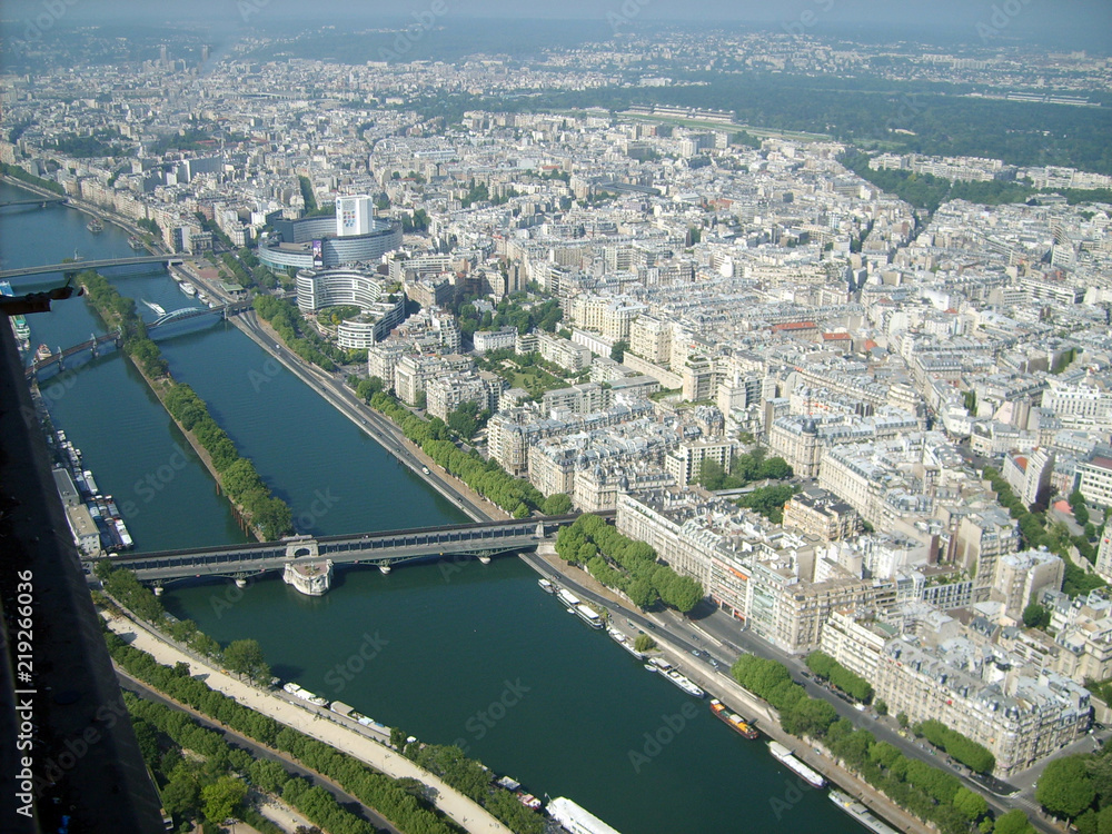  Paris from the Eiffel Tower