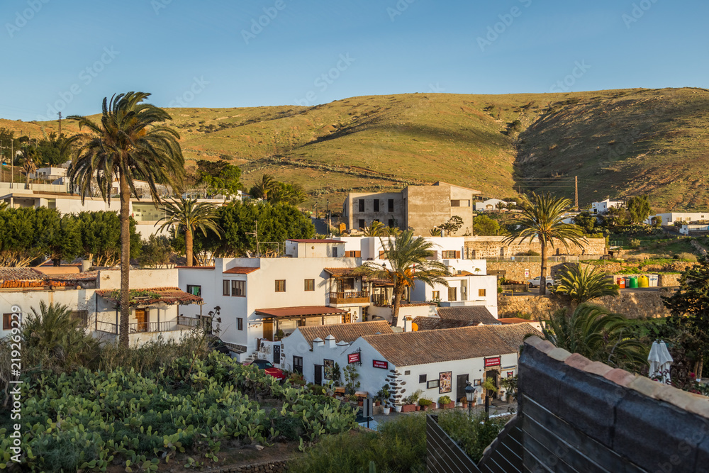 Small Betancuria village in Fuerteventura, Canary Islands, Spain.