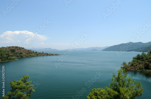 Le lac de Köyceğiz et le canal de Dalyan en Anatolie