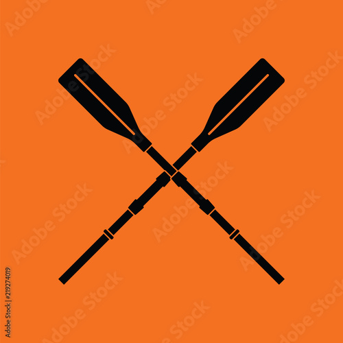 Icon of  boat oars