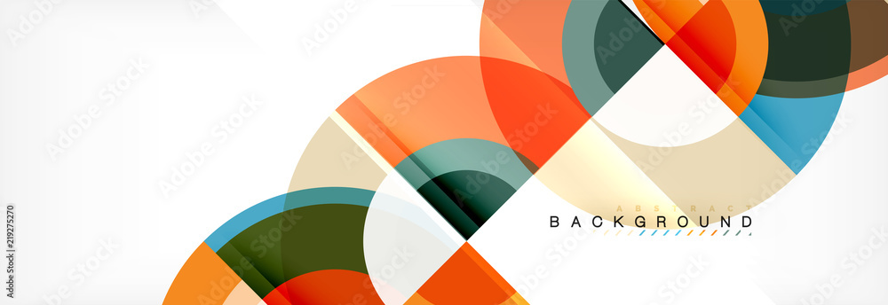 Vector circular abstract background Vector circular abstract background