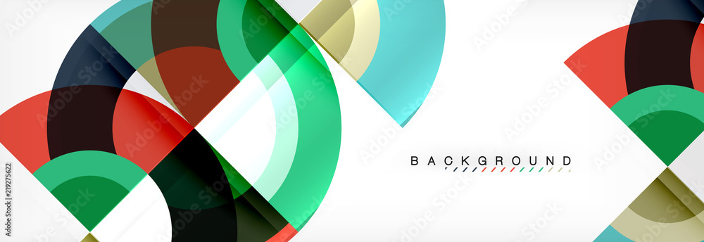 Vector circular abstract background Vector circular abstract background