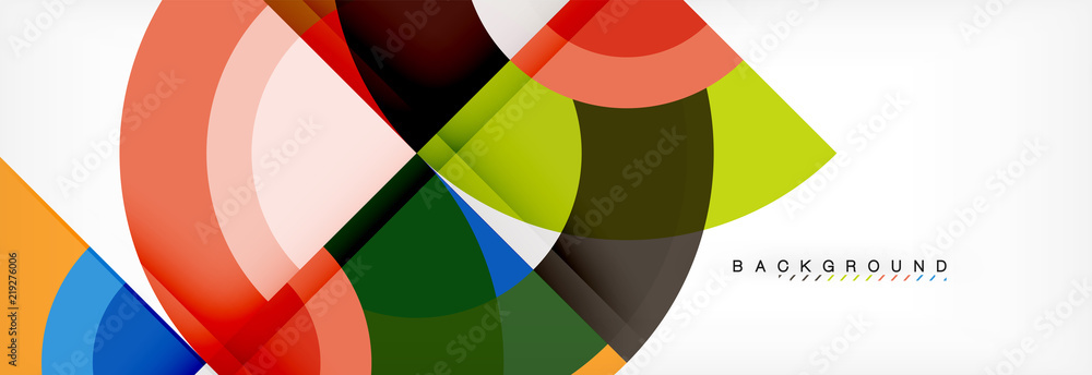 Vector circle abstract background Vector circle abstract background