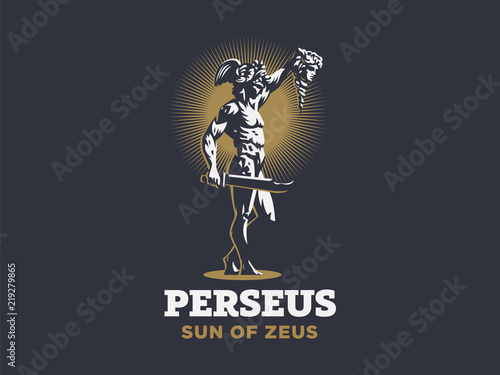 Perseus with the head of Medusa. 