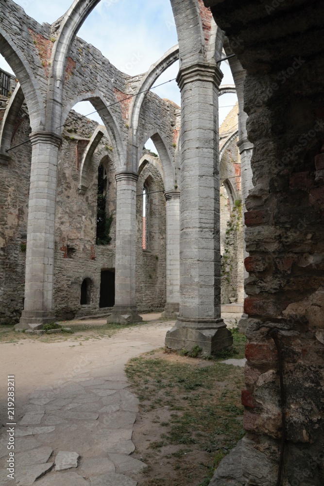 Fototapeta premium Rovine a Visby