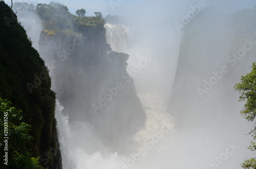 Victoria Falls raging waters - Zimbabwe 