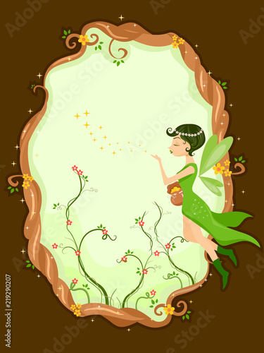 Fairy Blowing Magic Dust Il...