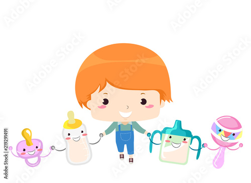 Toddler Kid Mascot Friends ...