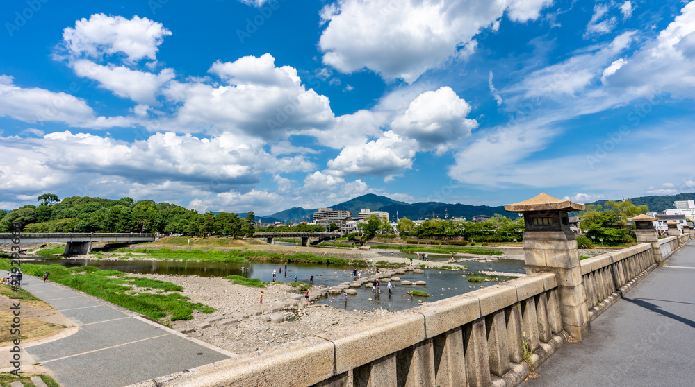 京都 鴨川デルタ 京都 鴨川デルタ