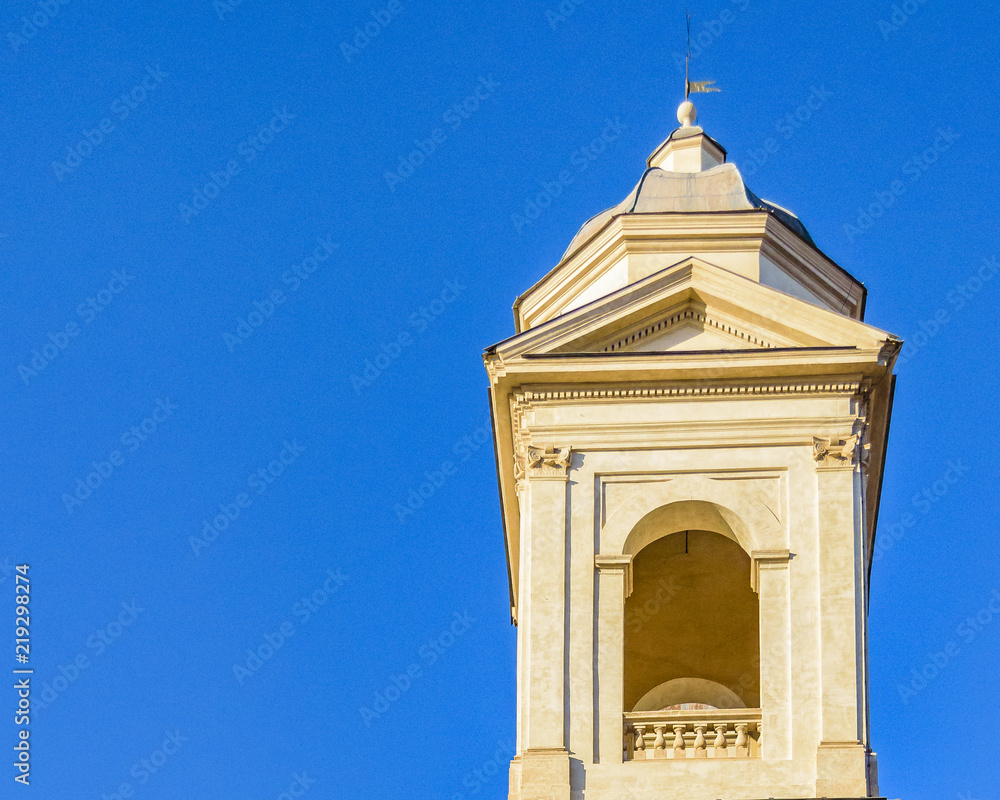 Church Bell Tower, Rome, Italy