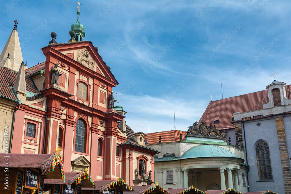 Obraz premium Traditional market in Prague