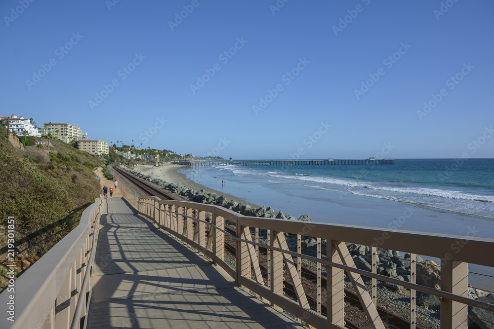 Fototapeta premium San Clemente Pier Orange County California