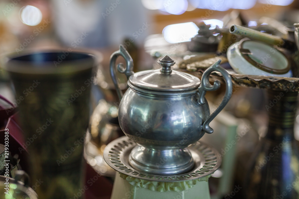 Trading Second-hand Things And Antiquities In Flea Market Of Antiques Old Retro Vintage Things On Dry Bridge In Tbilisi Trading Second-hand Things And Antiquities In Flea Market Of Antiques Old Retro Vintage Things On Dry Bridge In Tbilisi