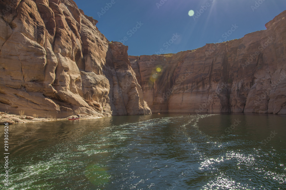Naklejka premium Arizona Utah Lake Powell View