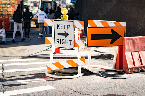 Baustelle in New York