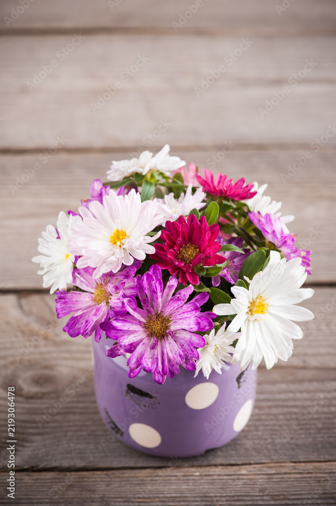 custom made wallpaper toronto digitalPink purple garden flowers