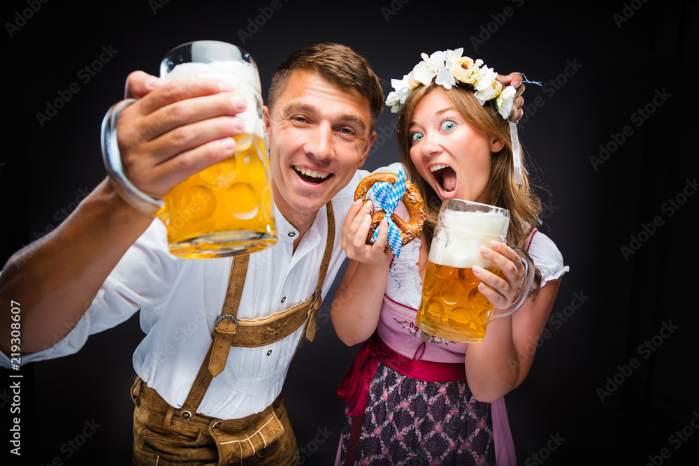 IIBOOYYE Damen Dirndl Bluse - Bayerische Trachtenbluse Mit Spitze Für Oktoberfest