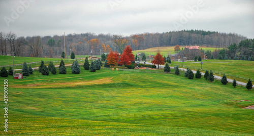 Woodstock  / The field where the Woodstock Rock Festival was held in 1969