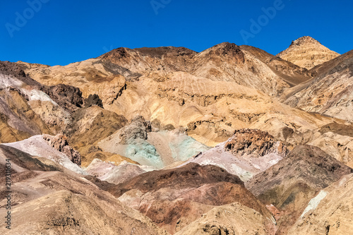 The Artist s palette in Death Valley National Park  California  USA.