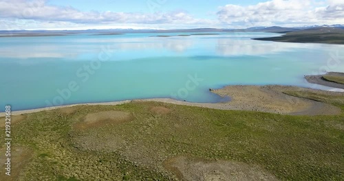Lake Mývatn In The Skútustaðahreppur Region Of Northern Iceland